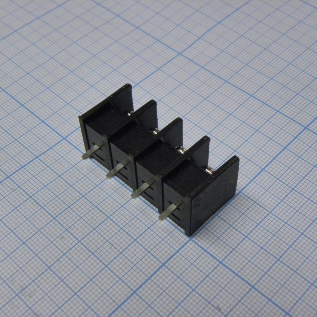 DG45C-B-04P-13-00A(H) - Барьерный клеммный блок 4 контакта. Серия DG45C-B