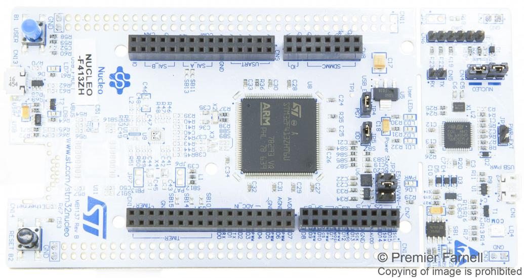 NUCLEO-F413ZH - Отладочная плата для микроконтроллера STM32F413ZH