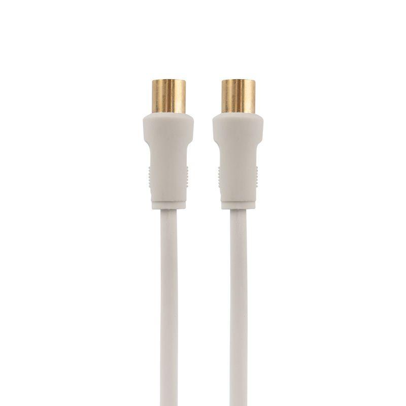 Шнур TV Plug - TV Jack 3м бел. 18-0004