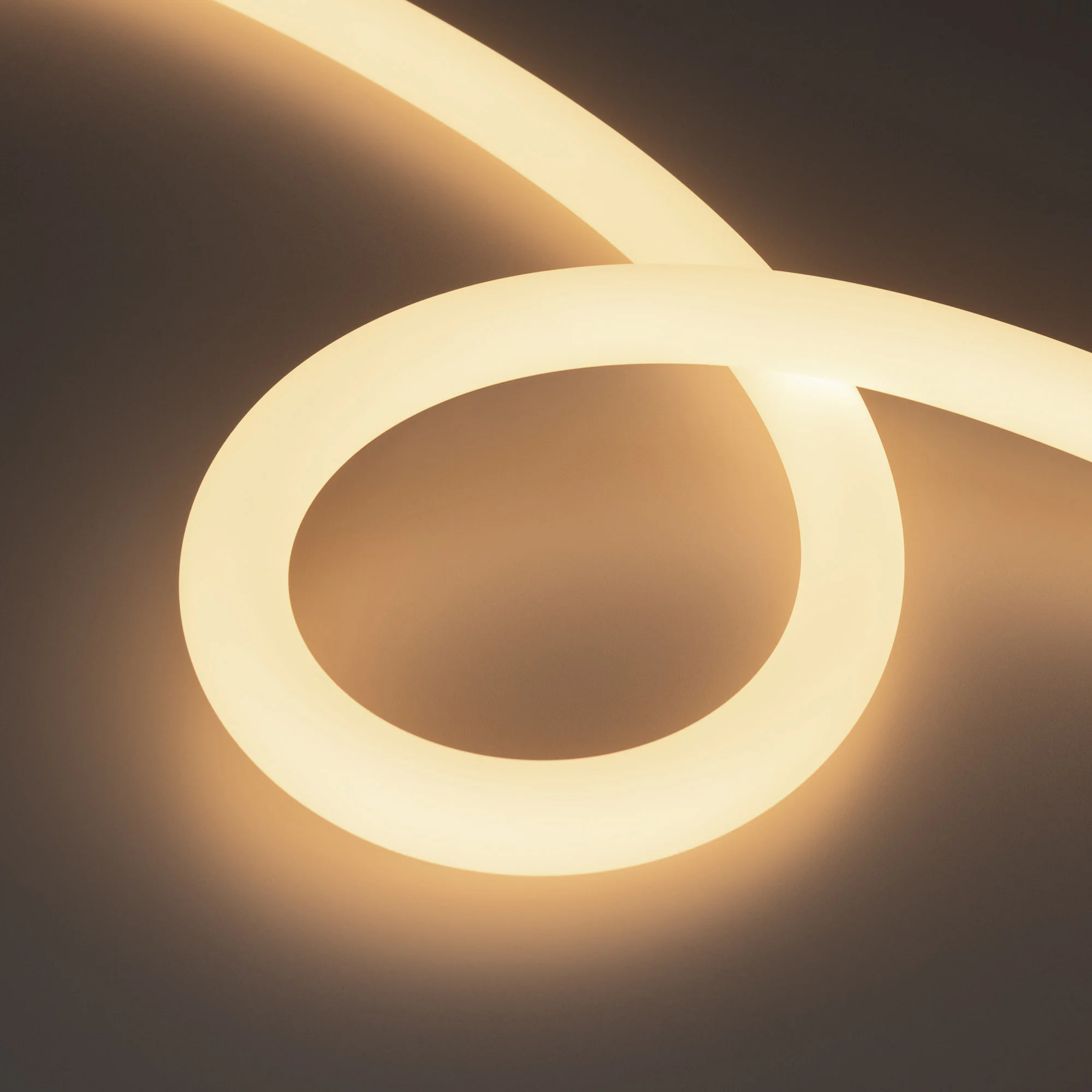 Лента герметичная MOONLIGHT-SIDE-A336-D25mm 24V Warm3000 360deg (14.4 W/m, IP65, 2835, 5m, wire x2) 036274 - Гибкая герметичная лента (неон серии MOONLIGHT), сечение 25х25 мм. Светодиоды SMD 2835 336 шт/м. Цвет свечения ТЕПЛЫЙ БЕЛЫЙ (3000 К), индекс цвето