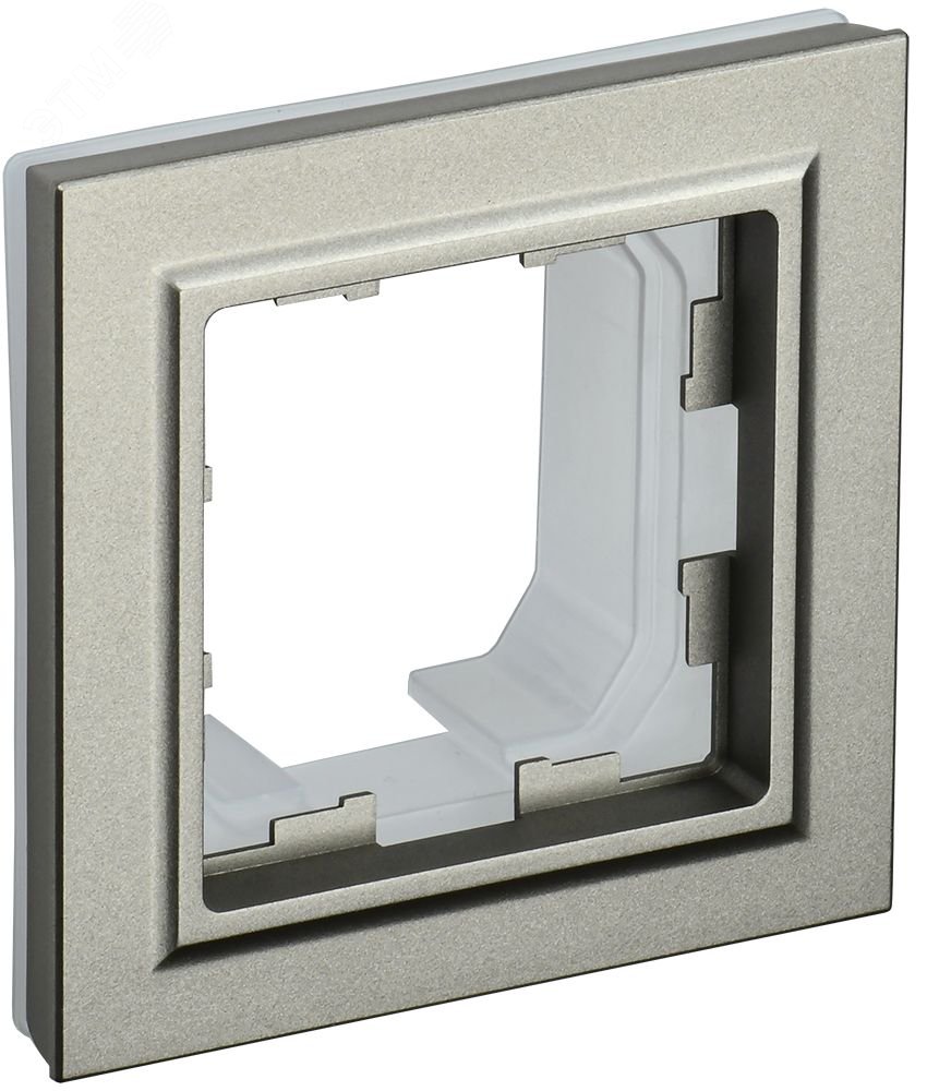 Рамка 1-м IP44 BRITE РУ-1-БрШ-44 шампань BR-M12-44-K37