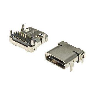 USB3.1 TYPE-C 24PF-003 - Разъем USB USB3.1 TYPE-C 24PF-003, 24 контакта