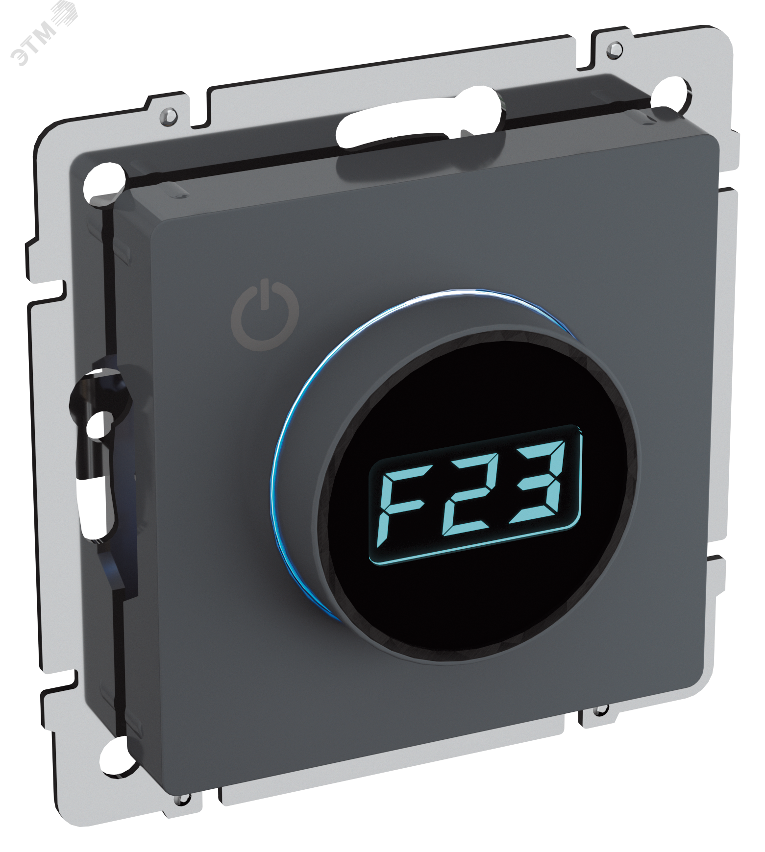 Термостат электронный с индикацией BRITE СП IP20 ТС10-1-БрМ маренго BR-RT11-K35