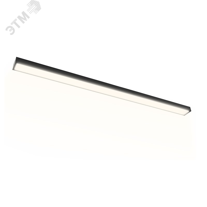 Светильник светодиодный ДПО-24вт 4000K 1950Лм IP40 черный 5051911