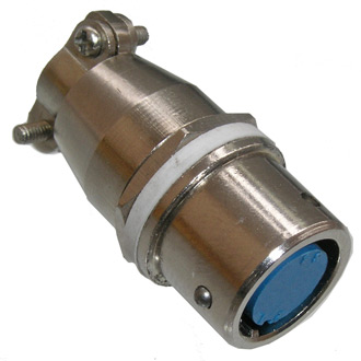 XS12-5 (ZN) PANEL-CABLE JACK - Разъем быстрого соединения, 5-ти контактый