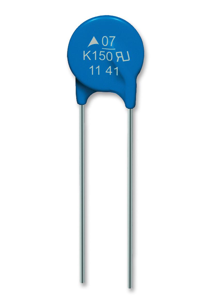 B72207S0200K101 - Варистор 20Vac/26Vdc, 250A, 33V(1mA), 0,02Вт, радиальные выводы, россыпь