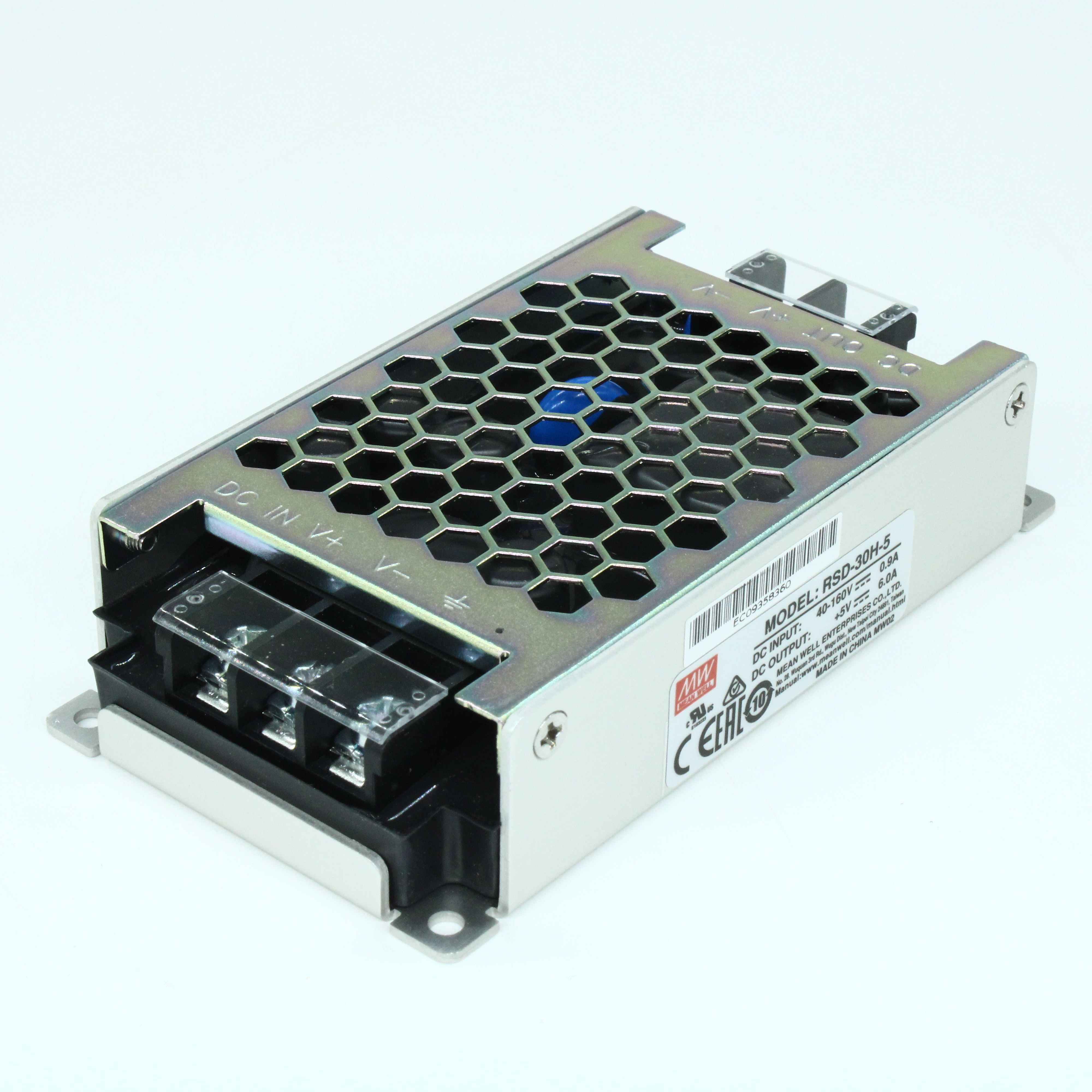 RSD-30H-5 - DC-DC, 30Вт, вход 40…160В, выход 5В/6А, изоляция 4000В DC, в кожухе 113х60х25мм, -40…+70°С