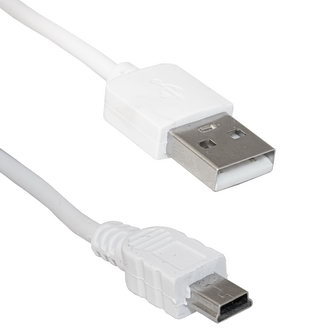 USB2.0 A(M)-MINI USB B(M) FW 1.8M - Кабель USB AM - Mini USB BM, 1.8 м белый
