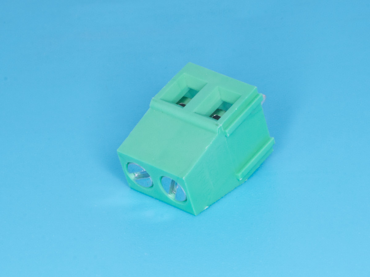 TB-01A - Клеммник с винтом 2 позиции, шаг 5,00мм