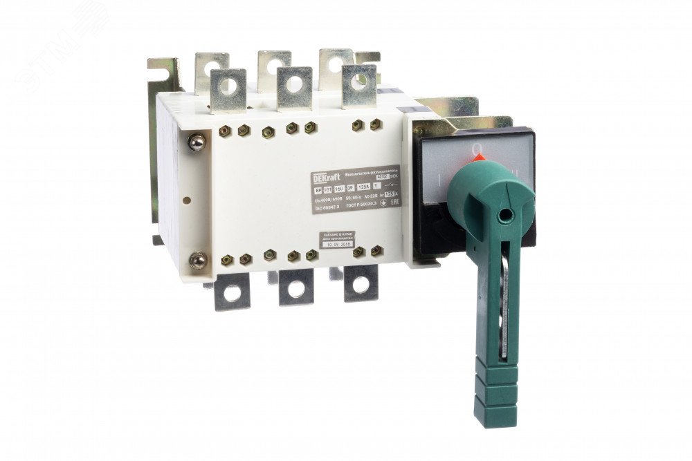 Выключатель-разъединитель 630A 3P два направления тандем с видимым разрывом ВР-101 40157DEK
