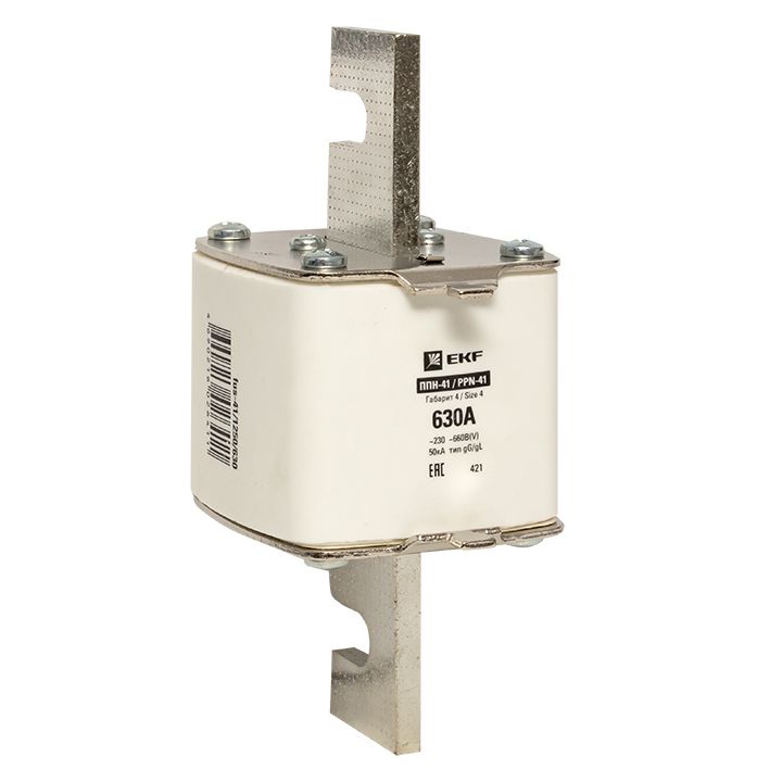 Вставка плавкая ППН-41 1250/630А габарит 4 PROxima fus-41/1250/630