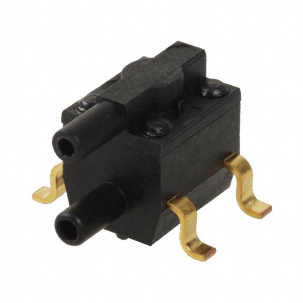 26PC01SMT - Pressure Sensor 0psi to 1psi Differential/Gage/Vacuum Gage 4-Pin SMT