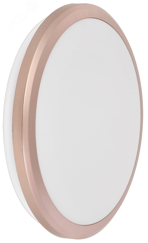 Светильник LED ДПБ 3203 18Вт IP54 4000K круг роз. золото LDPB0-3203-18-4000-K01