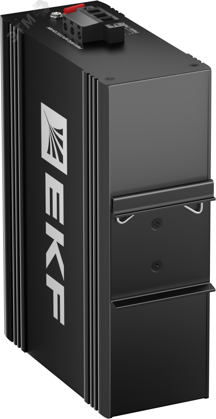 Промышленный неуправляемый коммутатор U-8GT, 8 портов 10/100/1000Base-T(X) RJ45, монтаж на динрейку TSX EKF