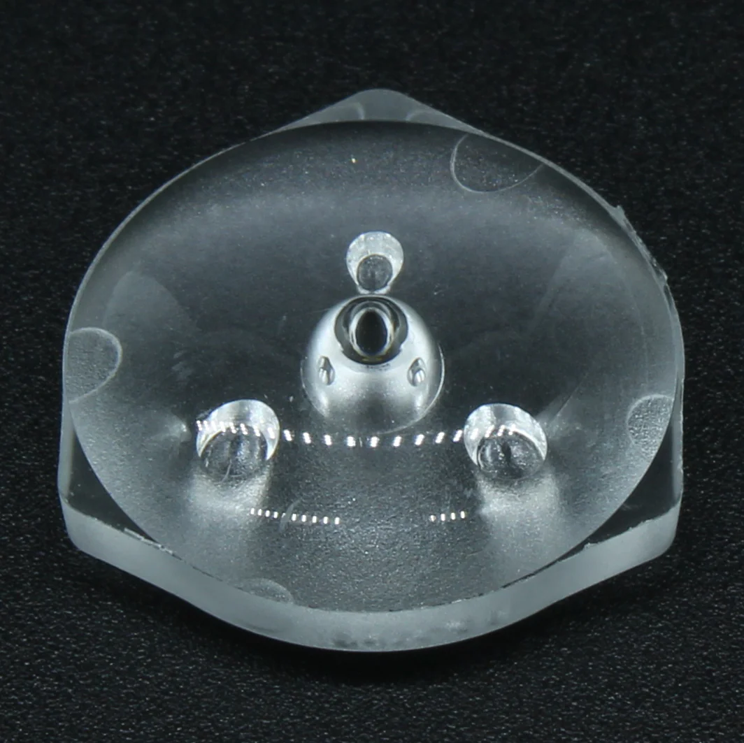 ATV16D160G61X - Линза широкоугольная (TV back light lens), 2835/3030, эфф=93%, ~160°, D=15,5mm  H=5,8mm, PMMA