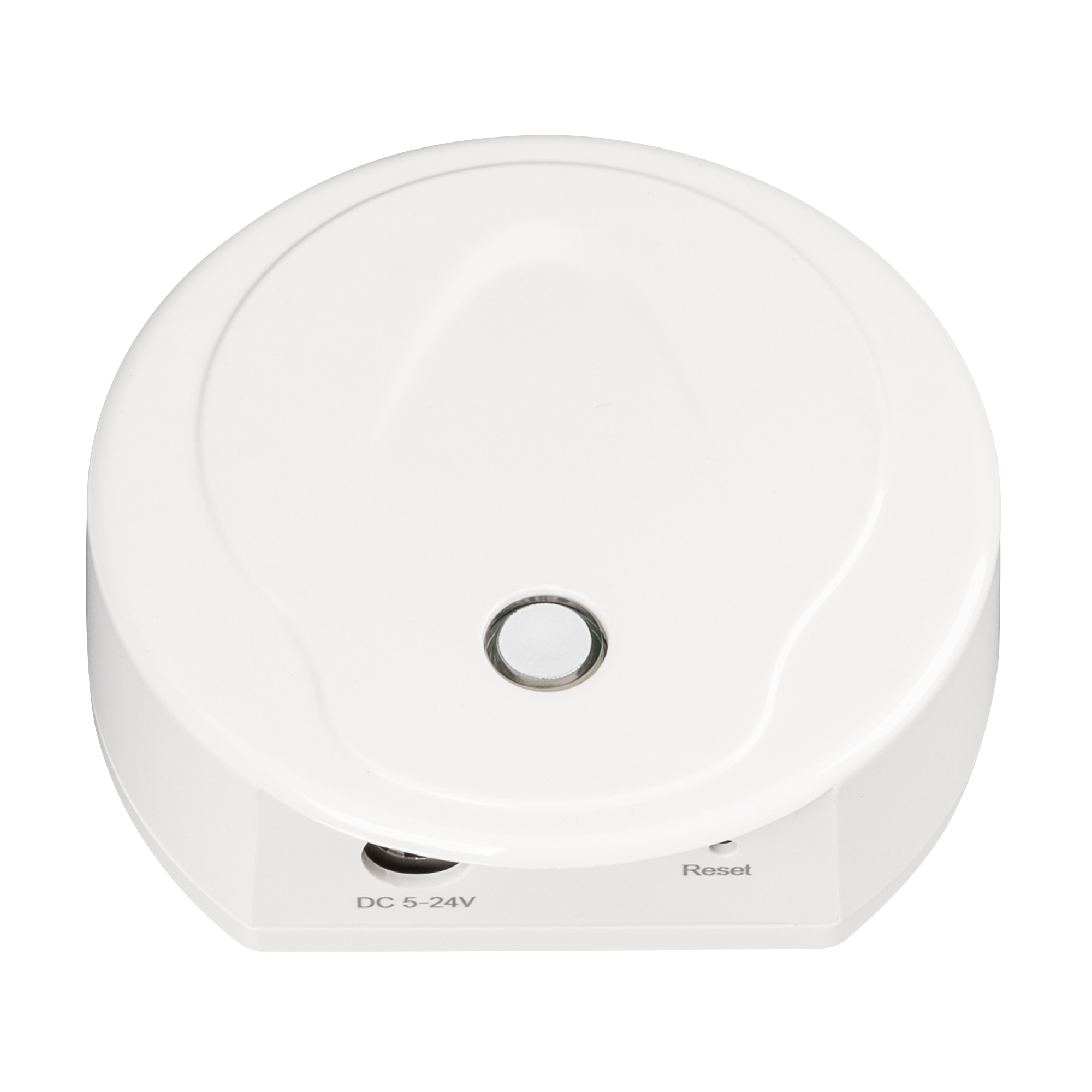 Конвертер SMART-K58-WiFi White (5-24V, 2.4G) 029895 - Конвертер WIFi сигнала в RF. Питание/рабочее напряжение 5-24VDC, выходной сигнал 2.4G, входной сигнал WiFi со смартфона. Корпус - белый PVC. Габариты 72х25 мм. Мобильное приложение Smart Arlight для iO