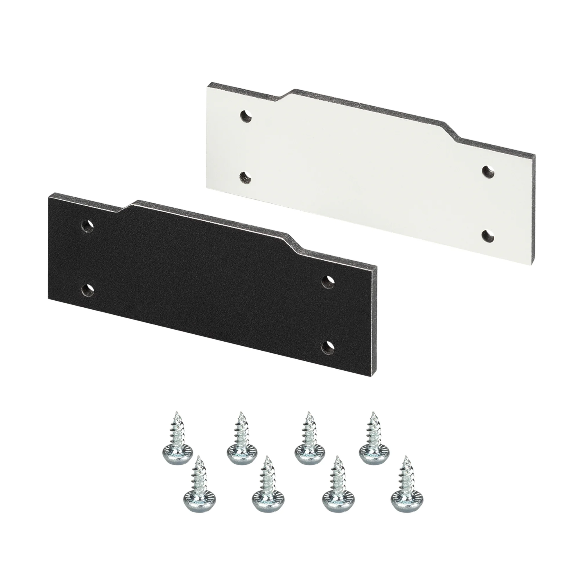 Заглушка LGD-2TR-CAP-STRETCH-BK 040066 - Боковая заглушка для профиля-держателя LGD-STRETCH-2TR. Материал Алюкобонд, цвет черный. Размеры 82х29 мм. В комплекте 2 заглушки. Цена за комплект.