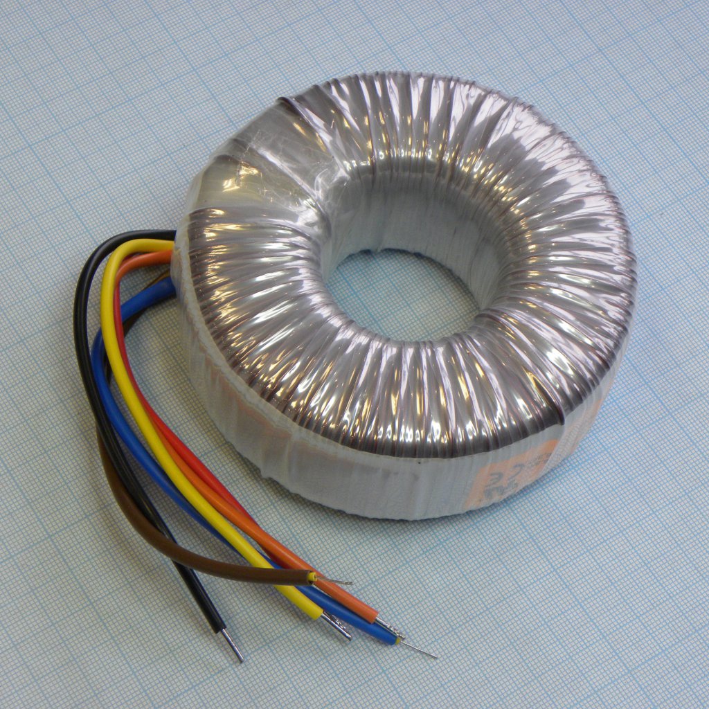 55162-P1S2 - Тороидальный трансформатор 225ВА 230В 2x18В 6,25A S; TRT225218