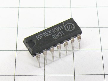 Микросхема КР1533ЛИ1
