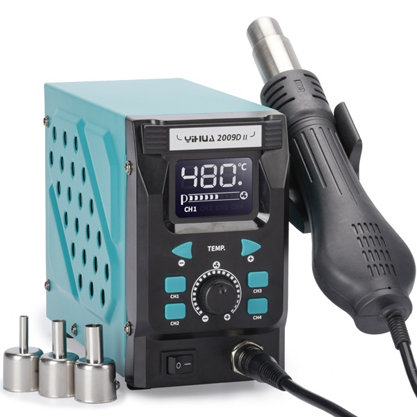 YIHUA 2009D-II - Термовоздушная паяльная станция 700Вт