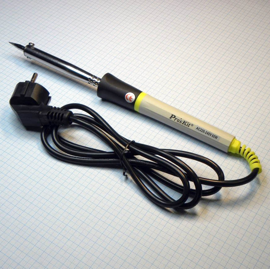 8PK-S120NB-60W - Компактный высококачественный паяльник с долговечным наконечником. Хорошо применим в большинстве электротехнических работ.