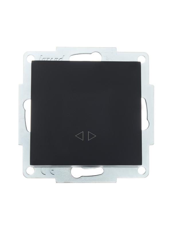 Выключатель промежуточный 1-кл. СП Vesna механизм черн. бархат 742-4288-107