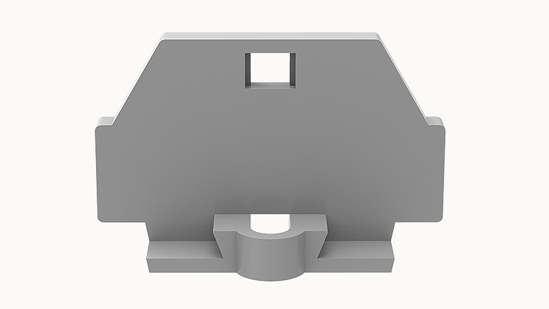 Торцевая крышка D-WS2.5-DB-01P-11 - Торцевая крышка, для клемм WS2.5-DB..., цвет: серый