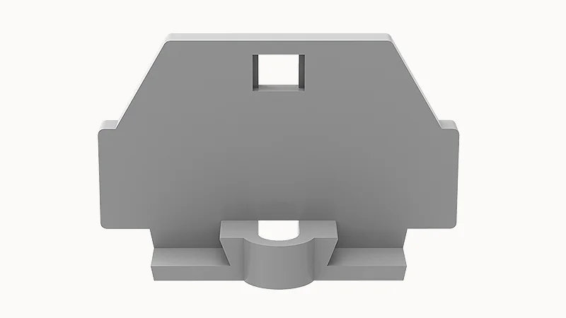 Торцевая крышка D-WS2.5-DB-01P-11 - Торцевая крышка, для клемм WS2.5-DB..., цвет: серый