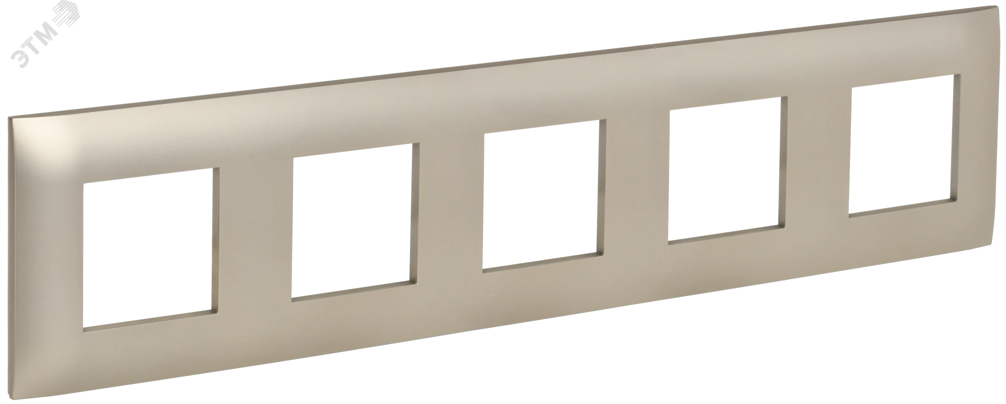 SKANDY Рамка 5-местная SK-F05Sh шампань IEK SK-M52-K37