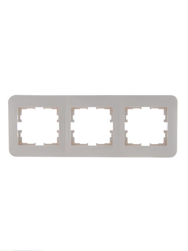 Рамка 3-м Karina Life горизонт. крем. 708-0300-148