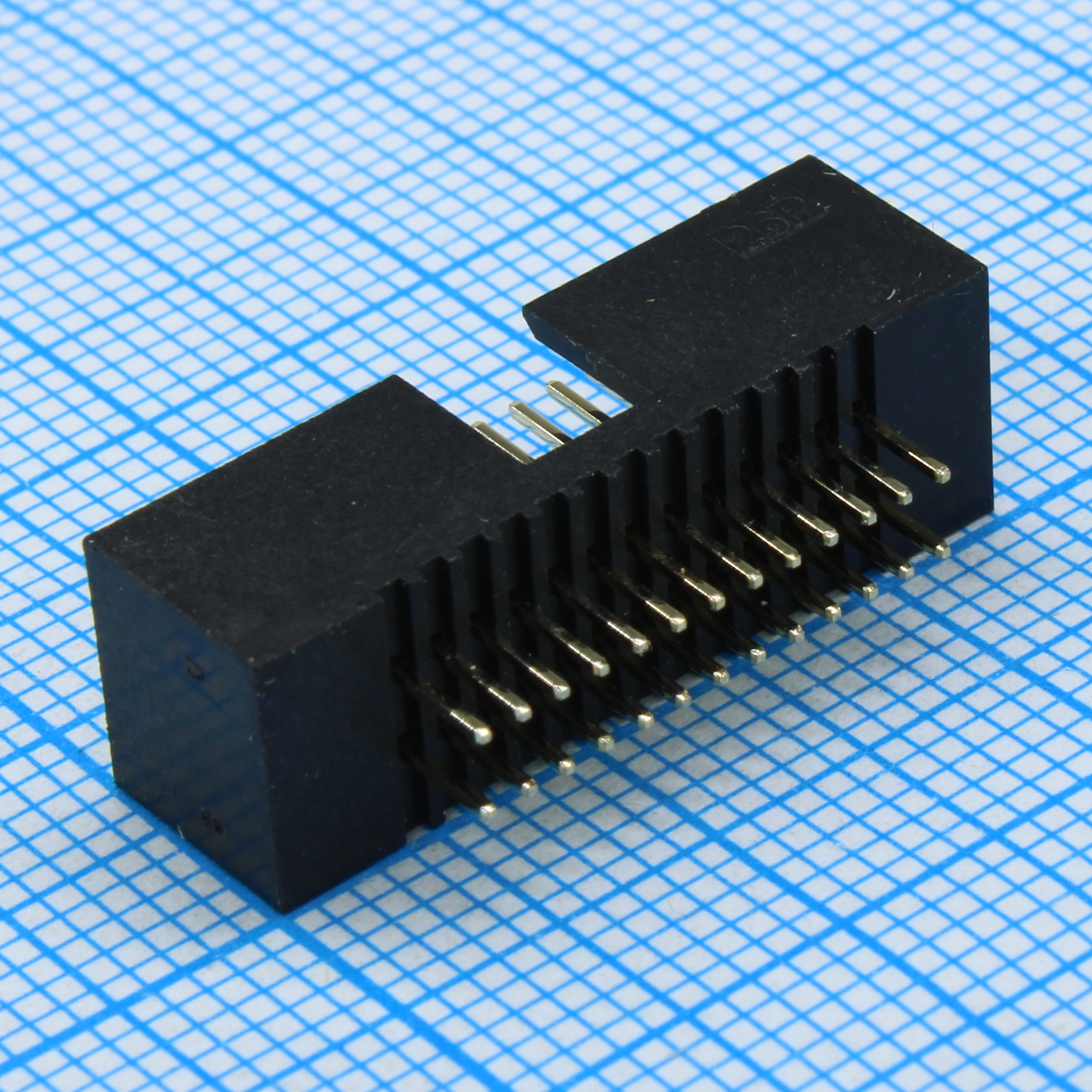 DS1064-16-26V8BB-3A - Вилка на плату 26 контактов (2х13) шаг 1.27мм между рядами 2.54мм
