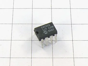 Микросхема 24C02A-I/P