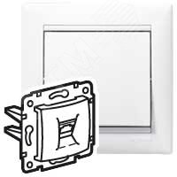 Розетка 1хRJ11(бел) 694274