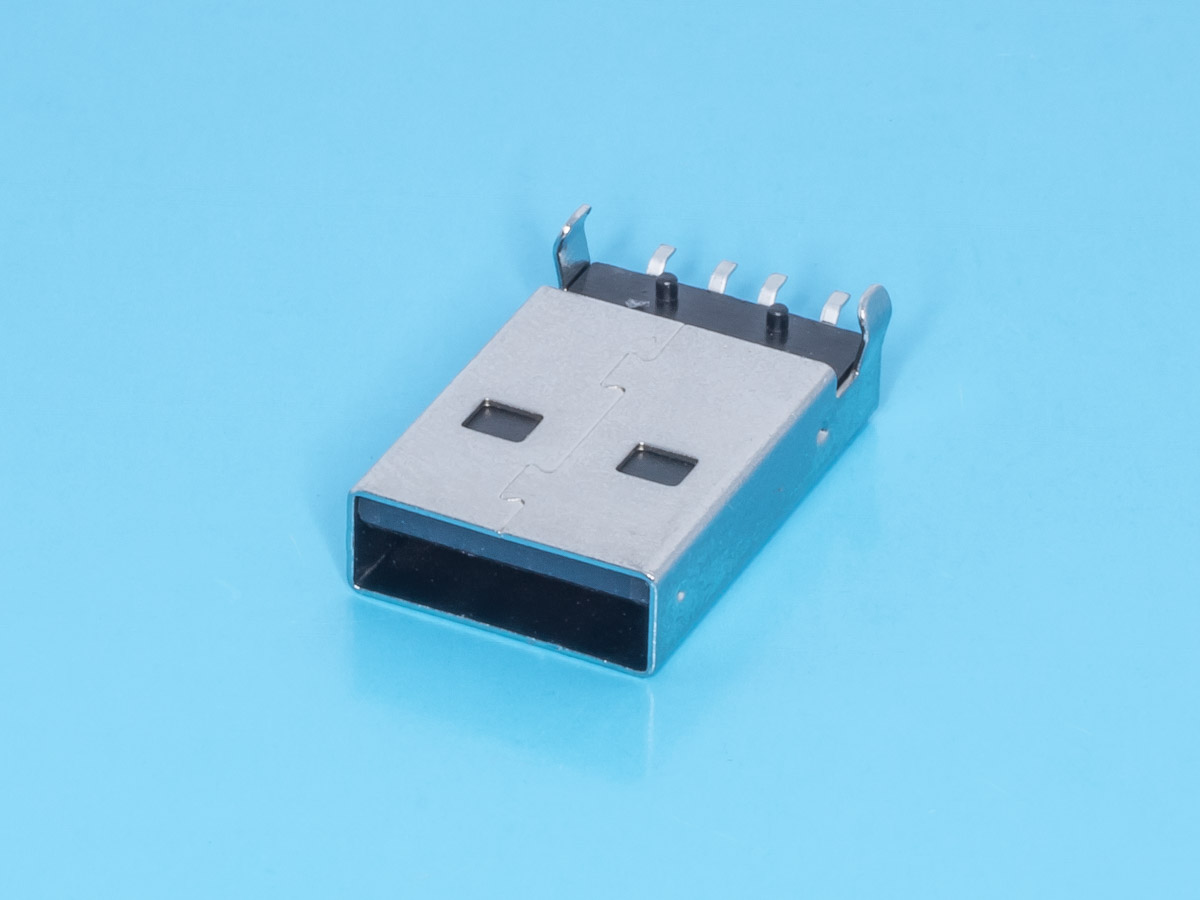 USBAP-1P/2 - Разъем USB, тип А, вилка на плату поверхностный монтаж, тип 2