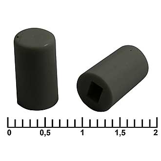 A04 BLACK - Колпачок для кнопок A04, чёрный