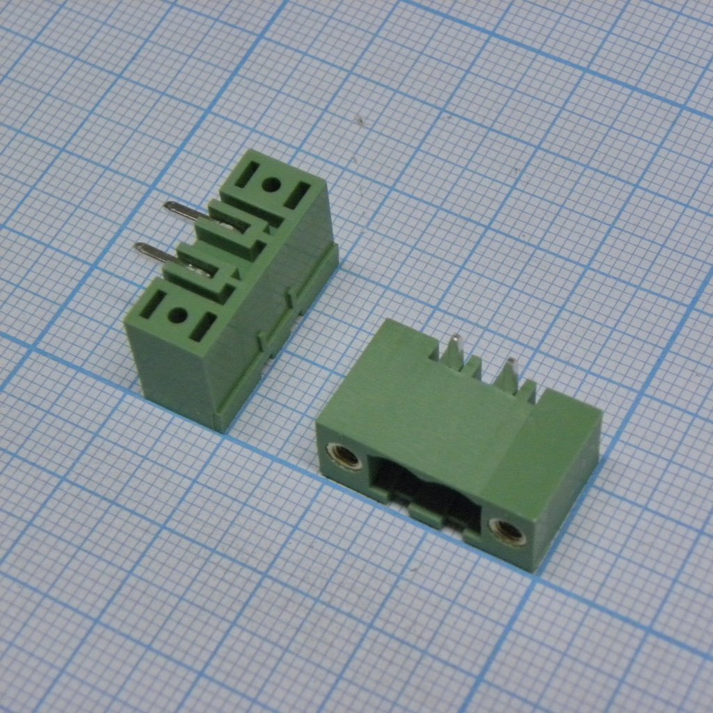 2EDGRM-5.08-02P-14-00A(H) - Разъемный клеммный блок на плату, 2 контакта. Серия 2EDGRM-5.08