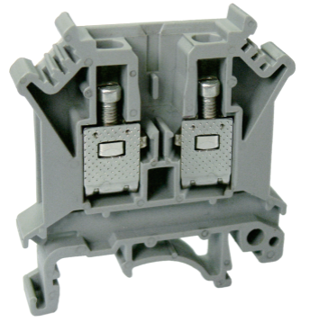 Клемма для подкл. модулей UKJ-4FD-TG - Клемма для подключения модулей, тип фиксации провода: винтовой, номинальное сечение: 4 мм кв., до 16A, 500A, ширина: 6,2 мм, мм, цвет: серый, тип монтажа: DIN 35