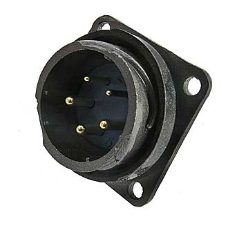 FQ24-5PIN ZJ - Блочная вилка, 5 контактов