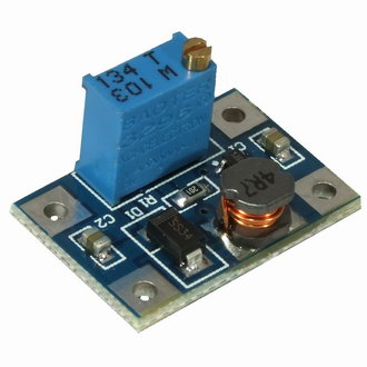 EM-833 - Преобразователь DC-DC повышающий (2...24/ 2...25 В) ном. ток - 2А
