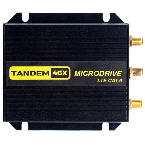 Комплект: Роутер Tandem-4GX-6, Кабель питания Micro-Fit 30 см, Патч-корд 1 м, Антенна Wi-Fi - Компактный 3G/4G роутер с поддержкой PoE LTE Cat.6, количество SIM-карт: 2 х Mini-SIM, количество LAN 2, интерфейсы Ethernet, напряжение питания DC: 9В-36В (Micr