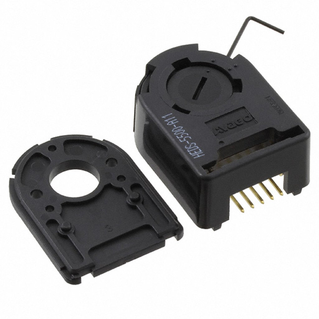 HEDS-5500#A11 - Энкодер (датчик угла поворота)  2-х канальный  500поз., 4мм