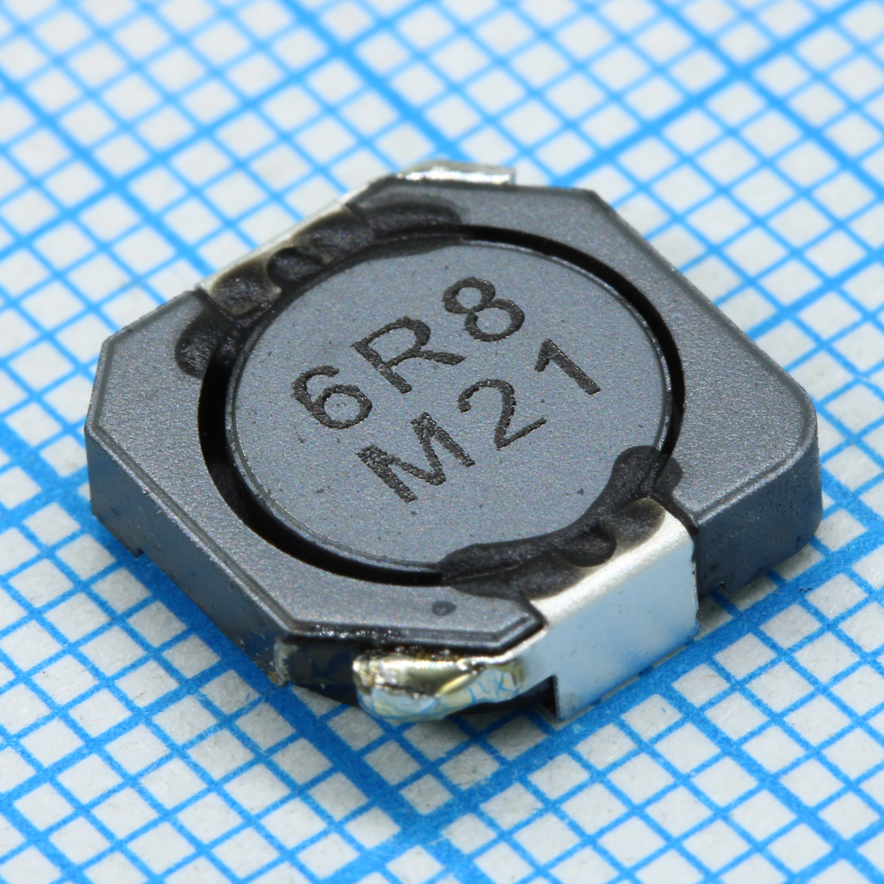 CDRH103RNP-6R8NC-B - Силовая SMD индуктивность 6.8мкГн ±30% 3.84A 0.35Ом c магнитным экраном