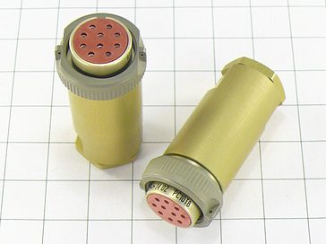 Розетка РС10ТВ с кожухом "5"