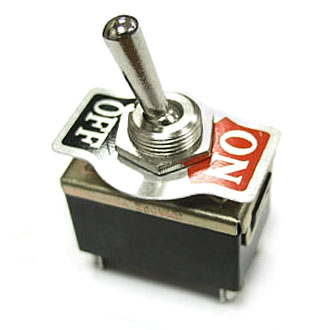 KN3(C)-201(A) ON-OFF - Тумблер ON-OFF (4c) 3А 250В винтовое крепление