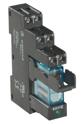 Реле FLARE MOVE 12VAC-1W-10A - Интерфейсный релейный модуль, 1 переключающий контакт, материал контакта: AgNi, рабочее напряжение: 12 V АC, номинальное напряжение переключения: 250 V AC, коммутируемый ток: 10 A, с винтовой фиксацией провода, серия flare M