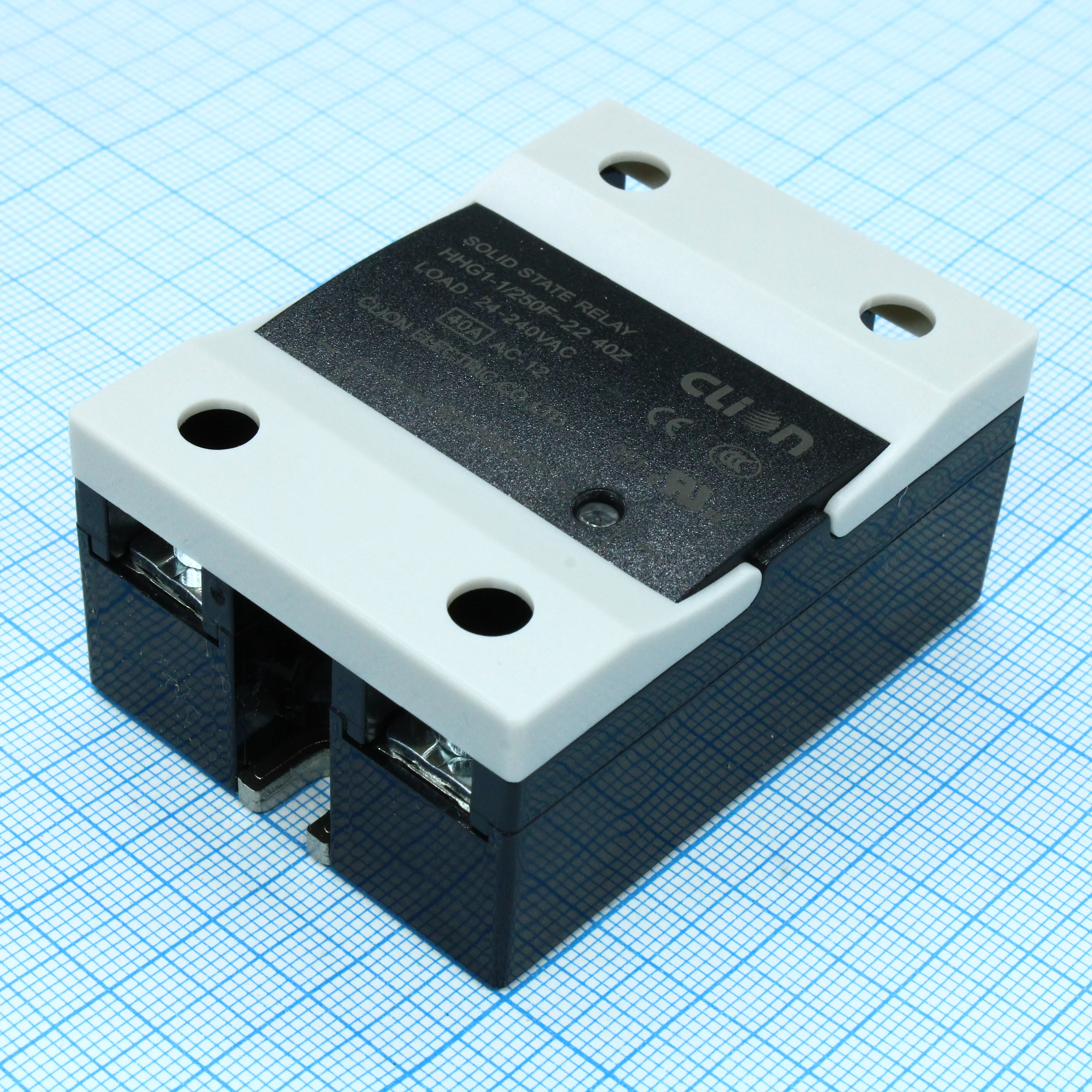 HHG1-1/250F-22-40A - Реле 90-250VAC, 40A/240VAC (zero-cross)
