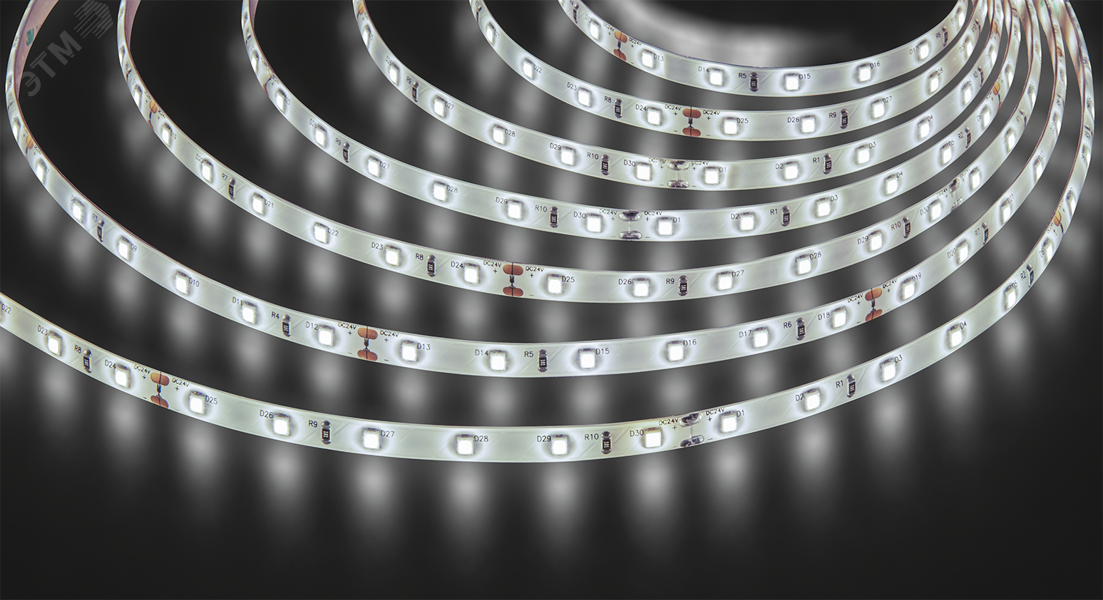 Лента светодиодная NLS-2835W60-4.8-IP65-24V 5м 34426