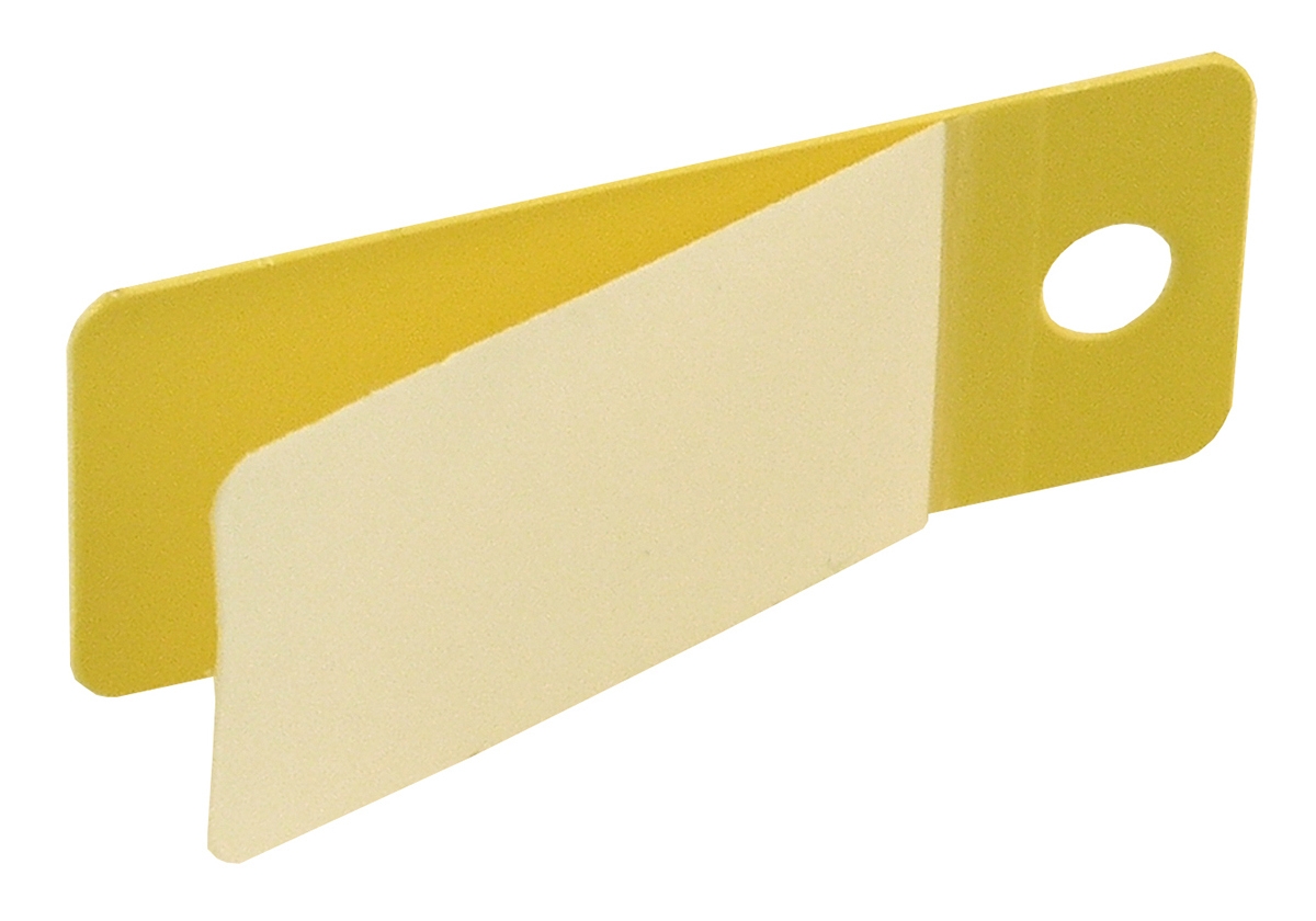 brd620321 - Бирка с одним отверстием LT-59x25-B7645