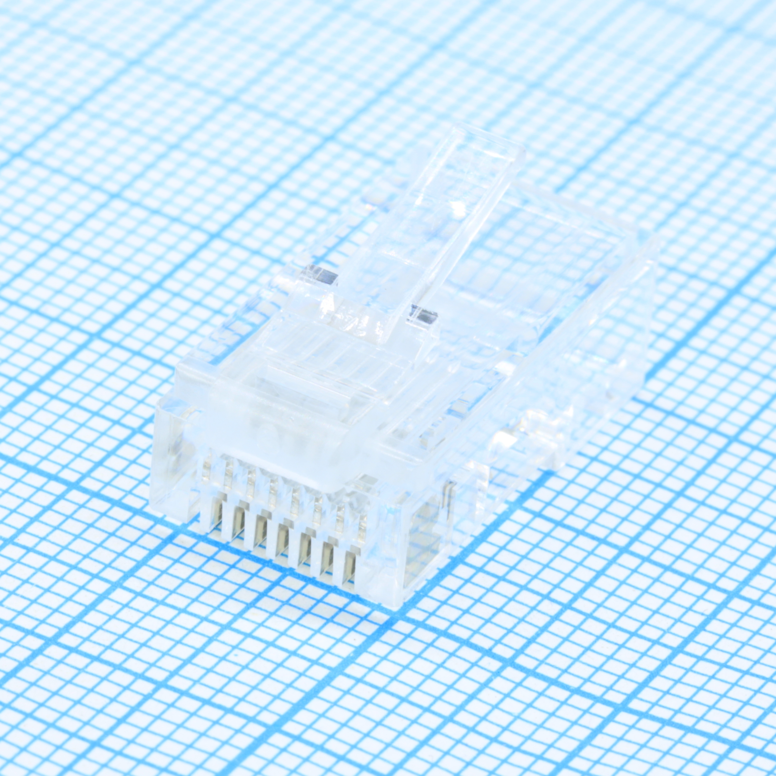 DS1123-01-P86T - Штекер RJ45 8P8C квадратный