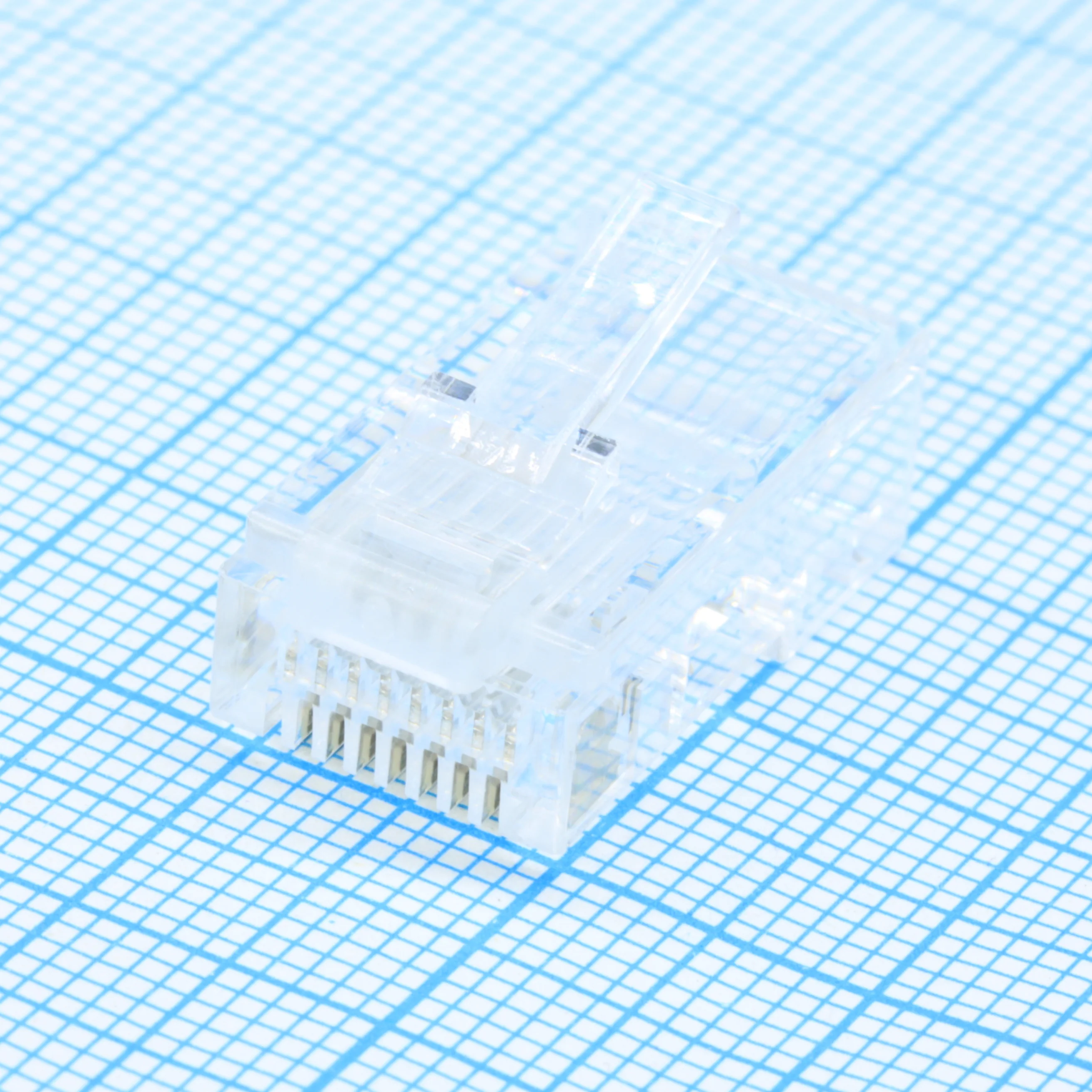 DS1123-01-P86T - Штекер RJ45 8P8C квадратный